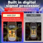 Ενισχυτής Ήχου Αυτοκινήτου DSP 4 Καναλιών 200W με Έλεγχο APP & USB