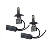 Σετ 2 Λάμπες LED Φώτα Αυτοκινήτου Η1 6500Κ R15 60W FULL CAN BUS