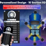 Ενισχυτής Ήχου Αυτοκινήτου DSP 4 Καναλιών 200W με Έλεγχο APP & USB