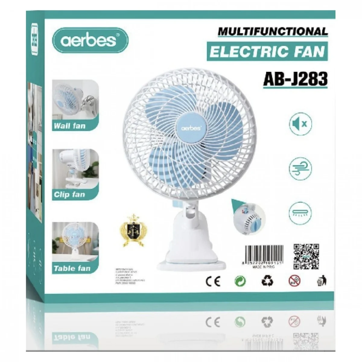 Ανεμιστήρας 25w με Clip και 3 Λεπίδες AB-J283