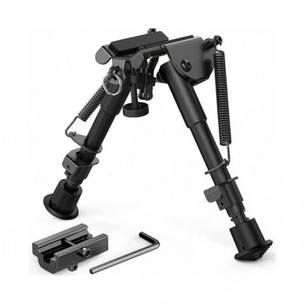 Τηλεσκοπικό Δίποδο για Αεροβόλο Τουφέκι 15,2-22,5cm με Ανασυρόμενο Πλαίσιο Στήριξης Ελατηρίου 20 mm