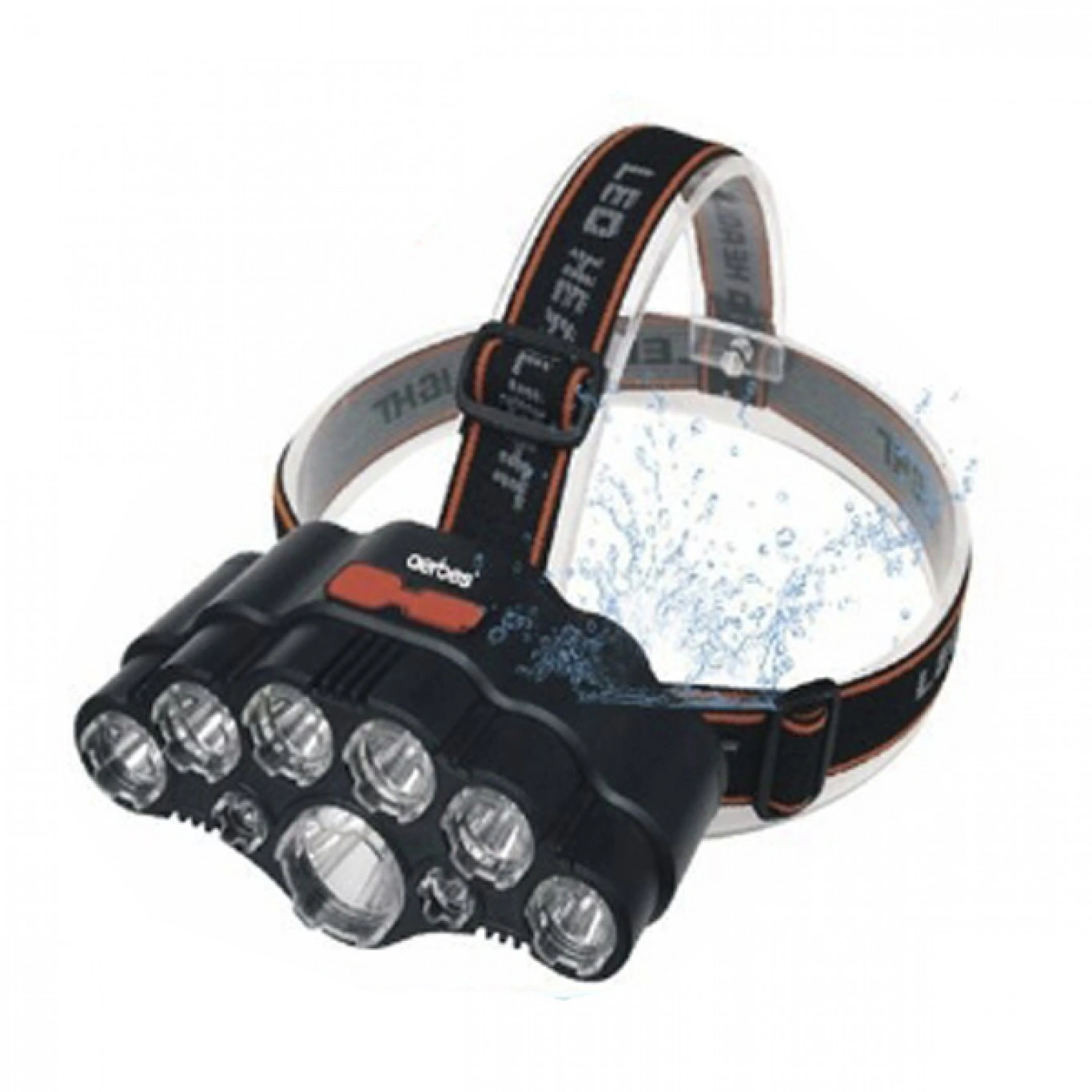 AB-Z1018 Αδιάβροχος Επαναφορτιζόμενος Φακός Κεφαλής με 9 Super Bright LED και 4 Λειτουργίες Φωτισμού AB-Z1018 Αδιάβροχος Επαναφορτιζόμενος Φακός Κεφαλής με 9 Super Bright LED και 4 Λειτουργίες Φωτισμού