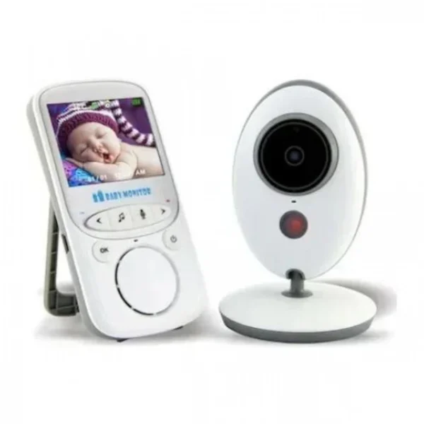 Ασύρματη Ενδοεπικοινωνία Μωρού με Κάμερα & Οθόνη 2.4″ VB-605