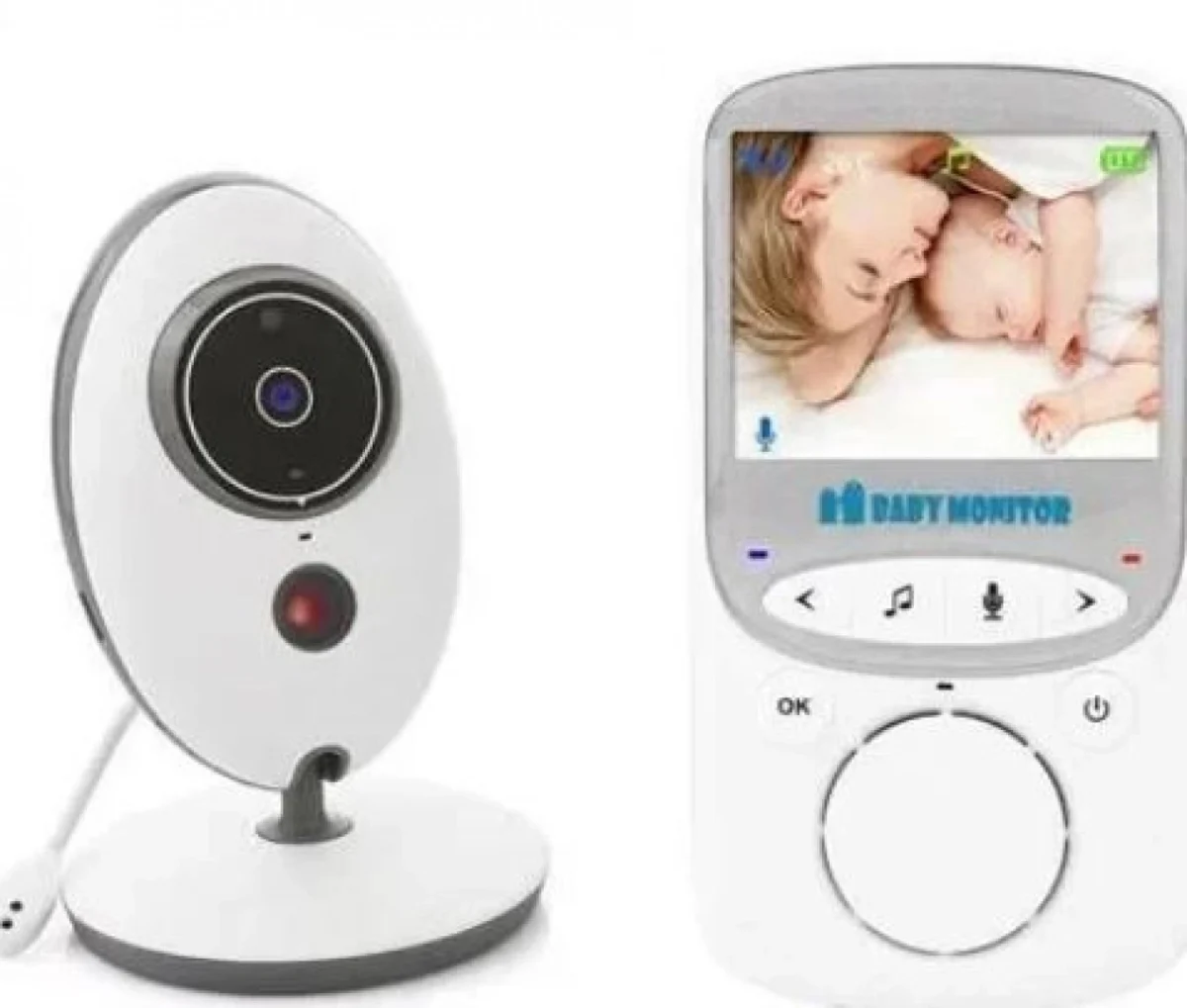 Ασύρματη Ενδοεπικοινωνία Μωρού με Κάμερα & Οθόνη 2.4″ – VB-605