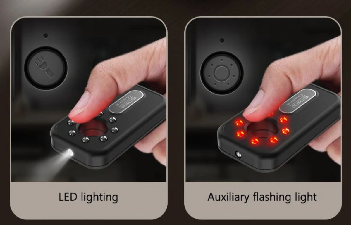 Φορητός Mini Ανιχνευτής Κρυφής Κάμερας με Επαναφορτιζόμενη Μπαταρία USB