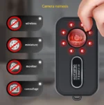 Φορητός Mini Ανιχνευτής Κρυφής Κάμερας με Επαναφορτιζόμενη Μπαταρία USB