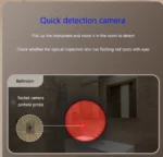 Φορητός Mini Ανιχνευτής Κρυφής Κάμερας με Επαναφορτιζόμενη Μπαταρία USB