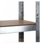 Μεταλλική Ραφιέρα με 5 Ράφια MDF 90x40x180cm