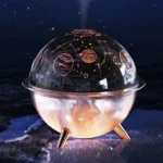 Αθόρυβος Υγραντήρας Υπερήχων 260ml με Προβολή Ωκεανού ή Σύμπαντος