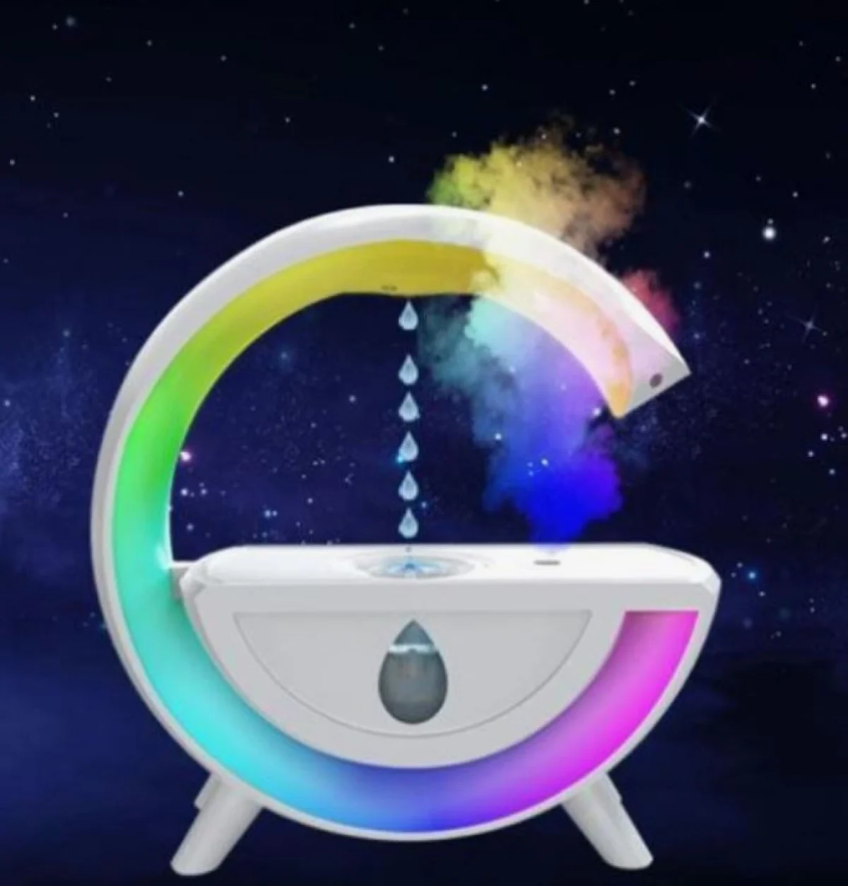 Υγραντήρας – Διαχύτης Αρωματοθεραπείας 350ml LED RGB 5W