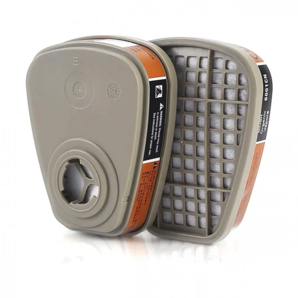 Σετ 2 Τεμαχίων – Φίλτρο Ενεργού Ανθρακα 6001CN για Αναπνευστική Μάσκα