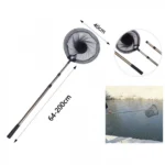 Στρογγυλή Τηλεσκοπική Απόχη Ψαρέματος 64-200cm με Στεφάνη 40cm