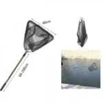 Στρογγυλή Τηλεσκοπική Απόχη Ψαρέματος 68-200cm με Στεφάνη 40cm