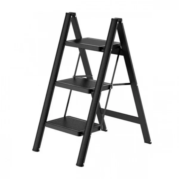 Αναδιπλούμενη Σκάλα Αλουμινίου 3 Σκαλοπατιών – Αντοχή 150kg