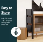 Αναδιπλούμενη Σκάλα Αλουμινίου 3 Σκαλοπατιών – Αντοχή 150kg