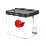 Πλαστικό Ενυδρείο Γραφείου με Φίλτρο & LED Desktop Aquarium 6.5L 25x19.5x21 cm