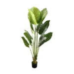180cm Τεχνητό Διακοσμητικό Φυτό Αλοκάσια σε Γλάστρα