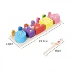 Ξύλινο Εκπαιδευτικό Παιχνίδι Montessori Παιχνίδι Ταξινόμησης