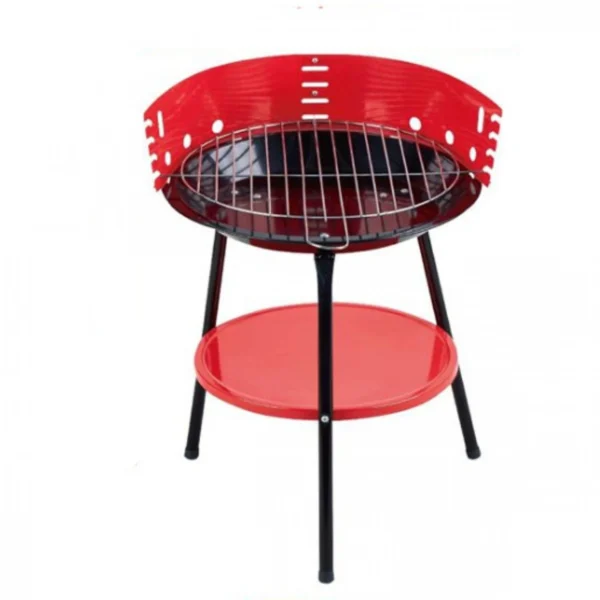 Φορητή Ψησταριά Κάρβουνου 52x44cm – Κόκκινη