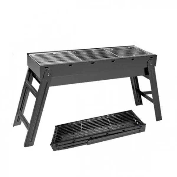 Φορητή Αναδιπλούμενη Ψησταριά 37x58x20cm BBQ για Barbeque σε μέγεθος χαρτοφύλακα