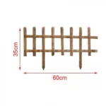 35x60cm Ξύλινη Μπορντούρα Γκαζόν