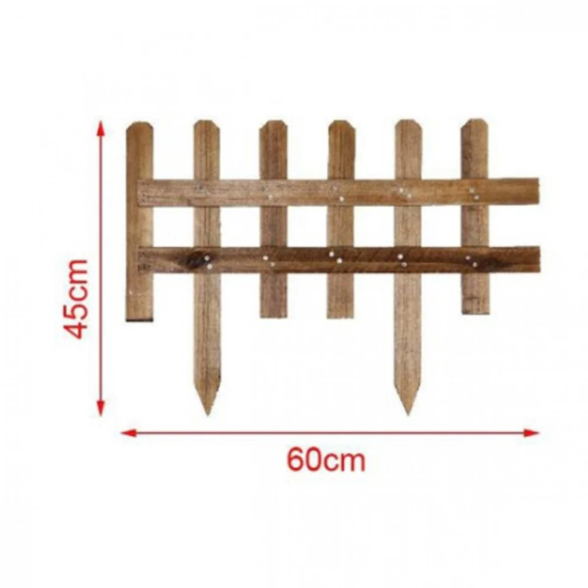 45x60cm Ξύλινη Μπορντούρα Γκαζόν