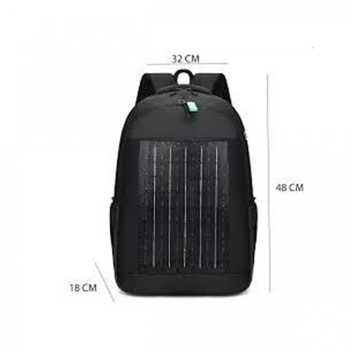Ηλιακό Σακίδιο Πλάτης Μαύρο GD-1320SL – Solar Backpack