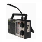 M-540BT-S Ηλιακό Φορητό Ηχείο Bluetooth με Αναλογικό Ραδιόφωνο AM-FM-SW, με Ηλιακό Πάνελ και Φωτιστικο Led Usb