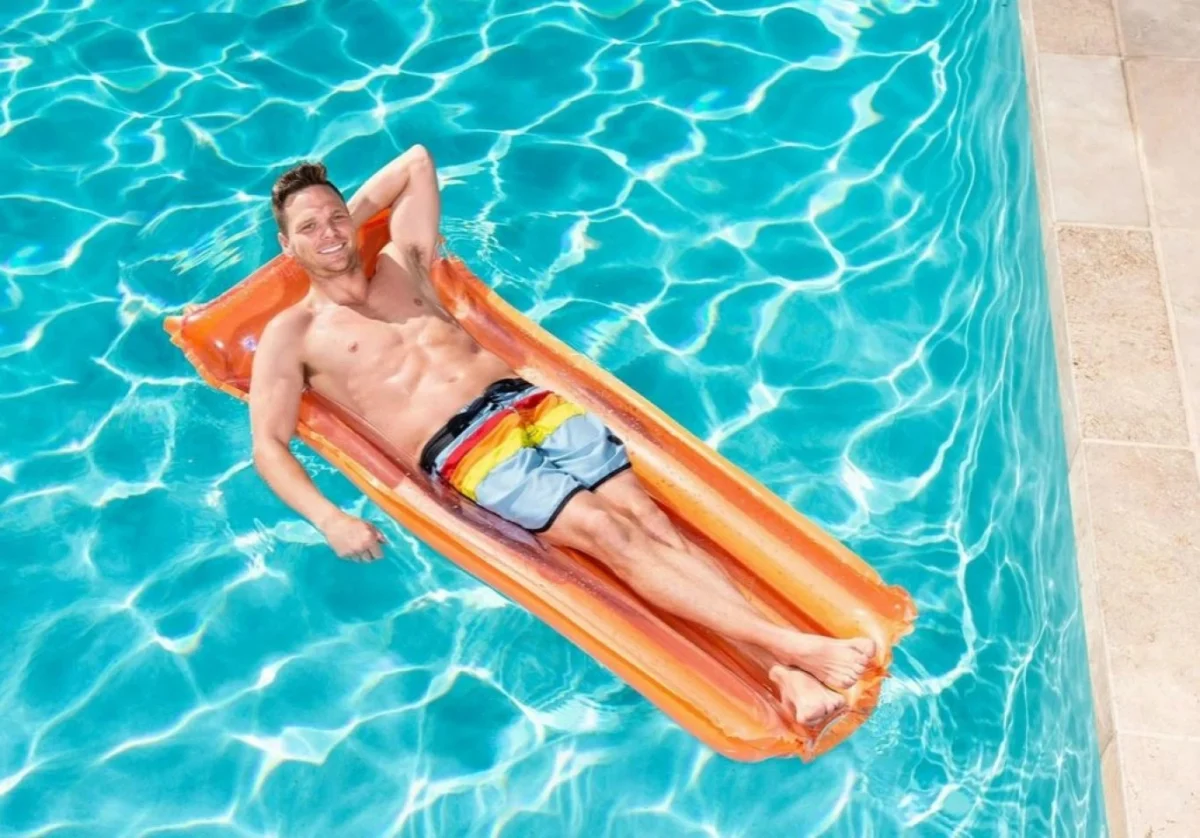 183x76cm Bestway Φουσκωτό Στρώμα Θαλάσσης Μονό με Μαξιλάρι