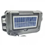 MK-192 Ηλιακό Φορητό Ηχείο Bluetooth με Αναλογικό Ραδιόφωνο AM-FM-SW, με Ηλιακό Πάνελ