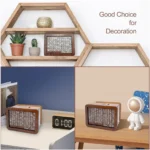 Ξύλινο Ταμιευτήριο Κουμπαράς με Ειδικό Μαρκαδόρο Σημειώσεων 17x12.5x6.5 cm