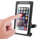 Αδιάβροχη Βάση Κινητού έως 6.3" Motowolf® MDL2818 με Βάση για Τιμόνι Μοτοσυκλέτας