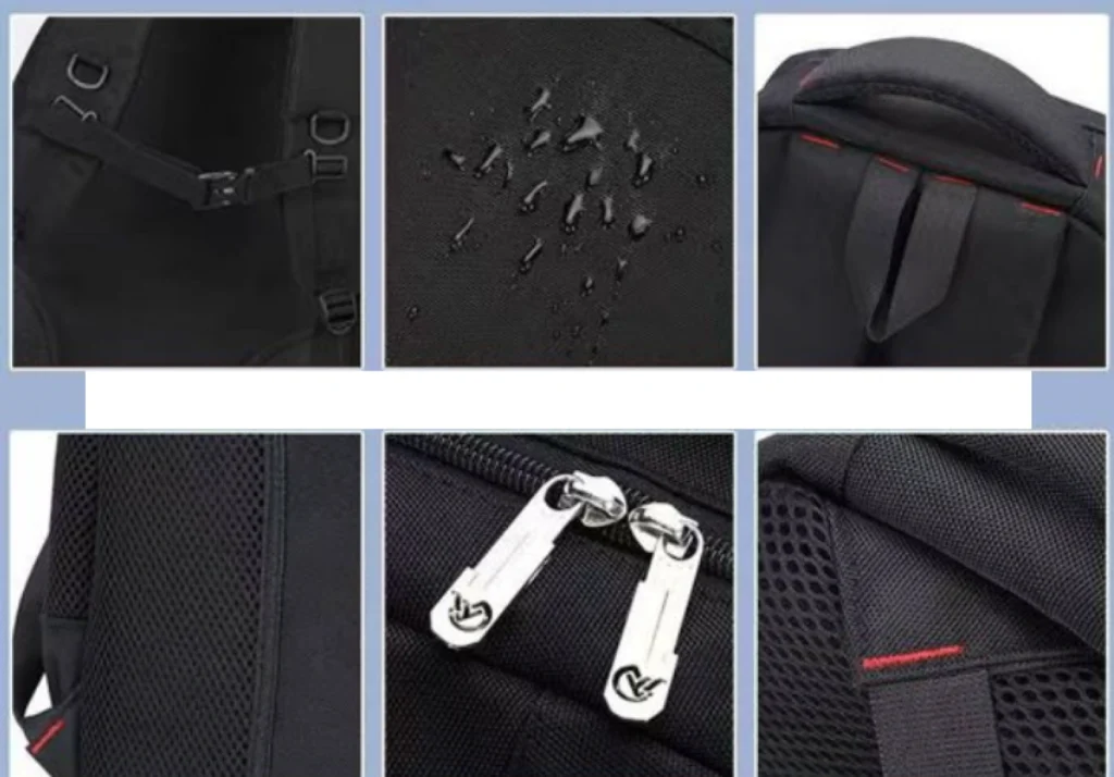 63x40x21cm Αδιάβροχο Σακίδιο Πλάτης Mαύρο