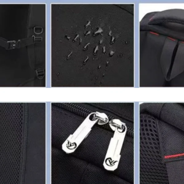 63x40x21cm Αδιάβροχο Σακίδιο Πλάτης Mαύρο