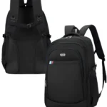 63x40x21cm Αδιάβροχο Σακίδιο Πλάτης - Σχολική Τσάντα Mαύρο 7311