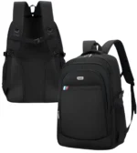 63x40x21cm Αδιάβροχο Σακίδιο Πλάτης - Σχολική Τσάντα Mαύρο 7311