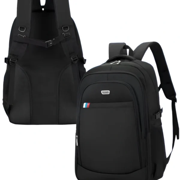 63x40x21cm Αδιάβροχο Σακίδιο Πλάτης - Σχολική Τσάντα Mαύρο 7311