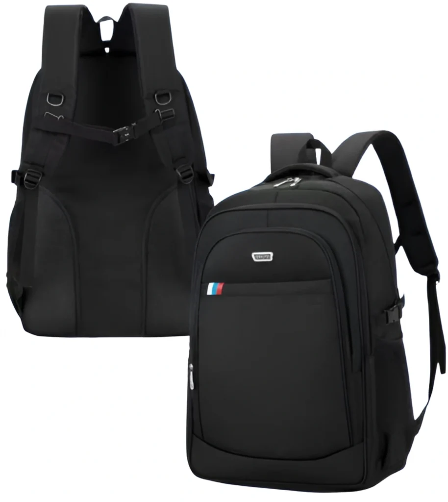 63x40x21cm Αδιάβροχο Σακίδιο Πλάτης - Σχολική Τσάντα Mαύρο 7311