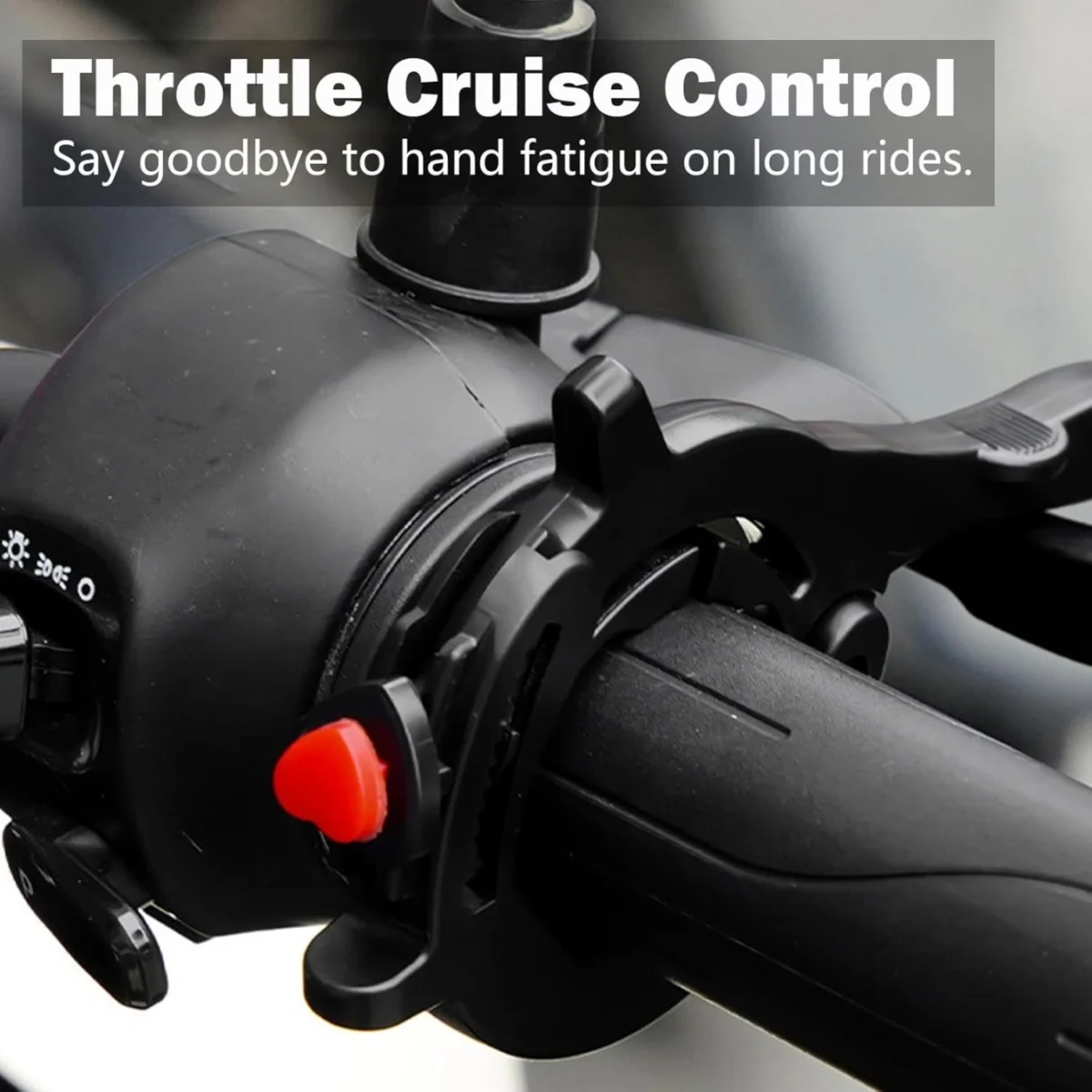 Cruise Control – Universal Μηχανισμός Κλειδώματος Γκαζιού για Ηλεκτρικά Οχήματα & Μοτοσυκλέτες