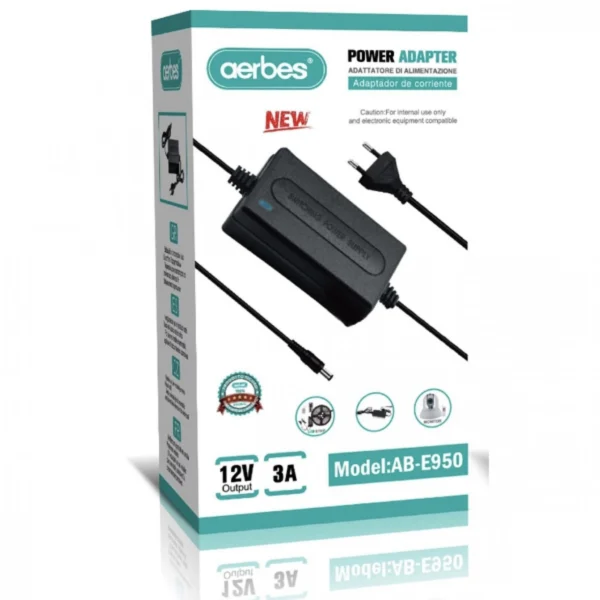 Universal Τροφοδοτικό Ρεύματος AC/DC 3A-12V AB-E950
