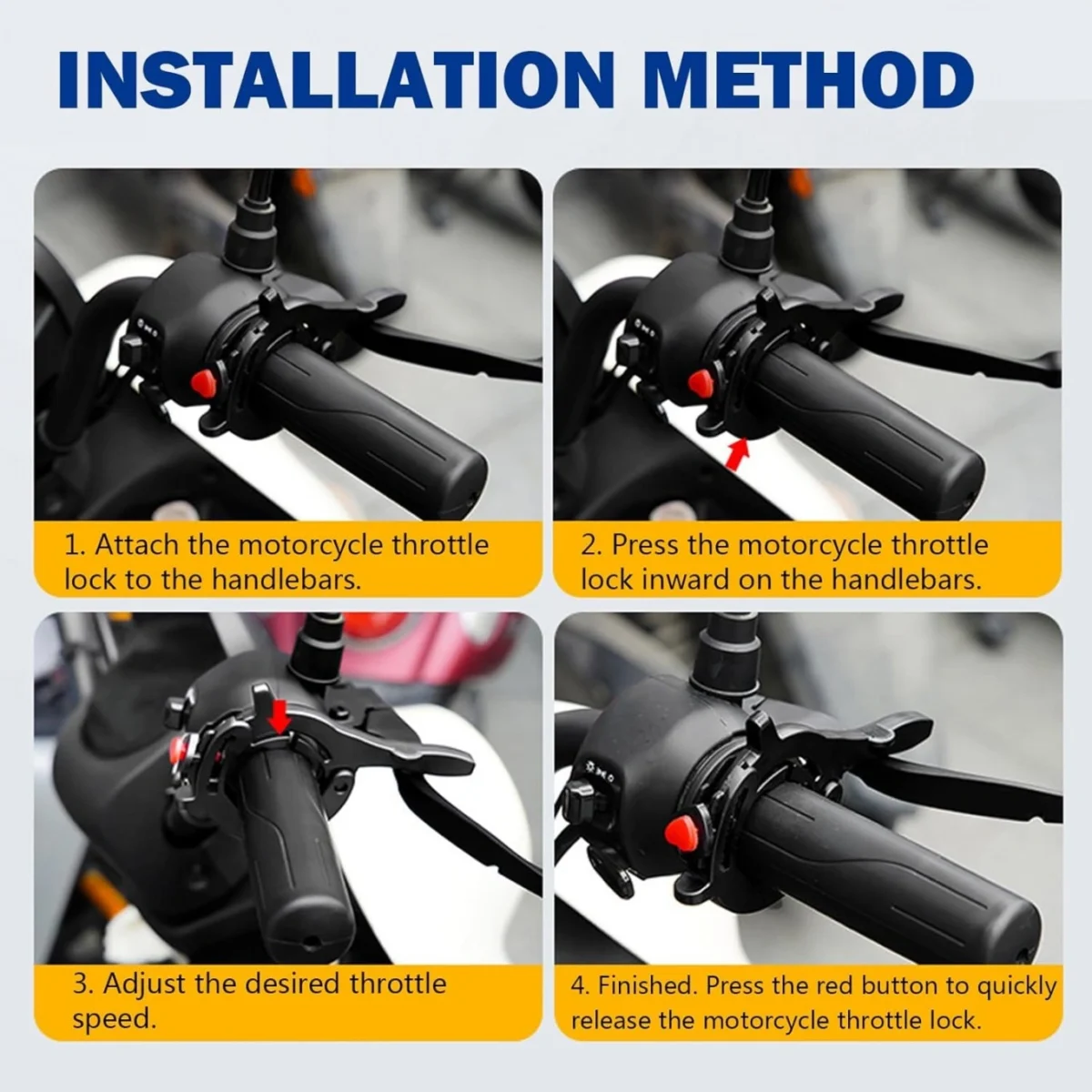 Cruise Control – Universal Μηχανισμός Κλειδώματος Γκαζιού για Ηλεκτρικά Οχήματα & Μοτοσυκλέτες