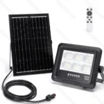 100W Αδιάβροχος Ηλιακός Προβολέας LED με Πάνελ & Τηλεχειριστήριο Aigostar
