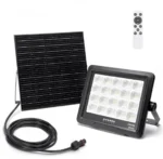 300W Αδιάβροχος Ηλιακός Προβολέας LED με Πάνελ & Τηλεχειριστήριο Aigostar