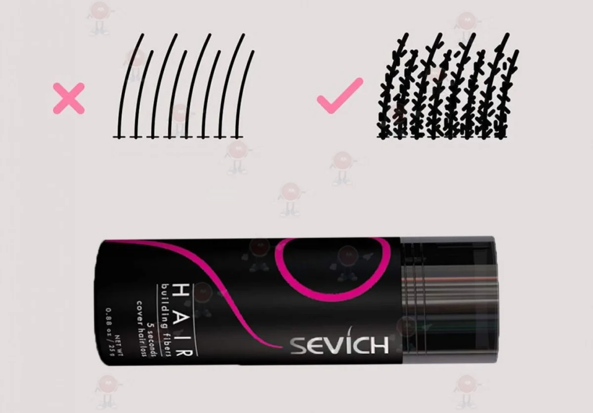 Sevich Hair Building Fibers - Μικρο-ίνες Κερατίνης για Πλούσια Μαλλιά 25γρ - Sevich Hair Building Fibers - Medium Brown