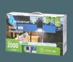 300W Αδιάβροχος Ηλιακός Προβολέας LED με Πάνελ & Τηλεχειριστήριο Aigostar