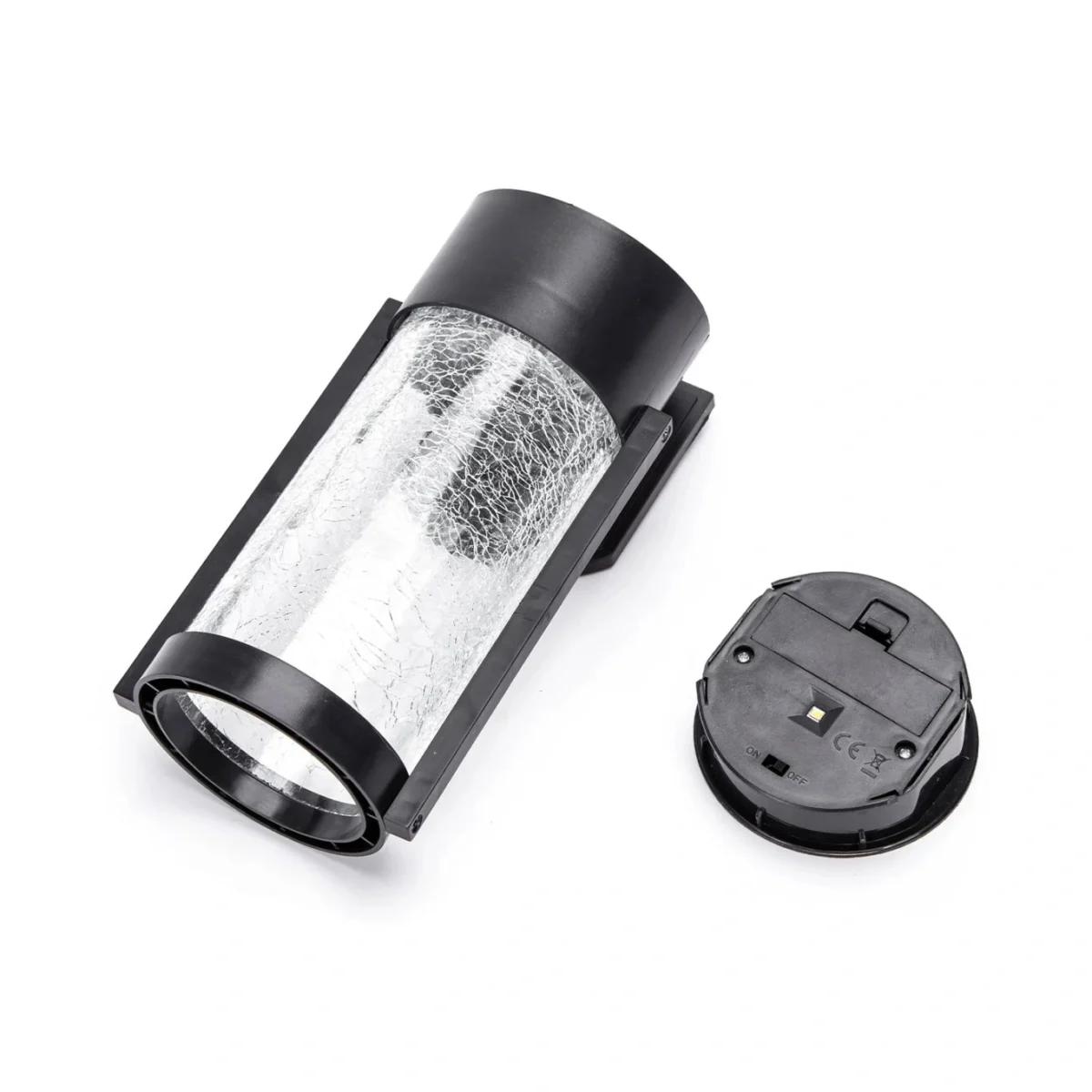 Επιτοίχιο LED Ηλιακό Φωτιστικό με Θερμό Λευκό Φωτισμό & Προστασία IP44 Aigostar