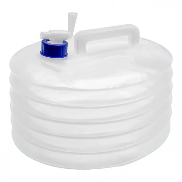 Πτυσσόμενο Δοχείο με Βιδωτό Καπάκι & Ρυθμιζόμενη Ροή Νερού