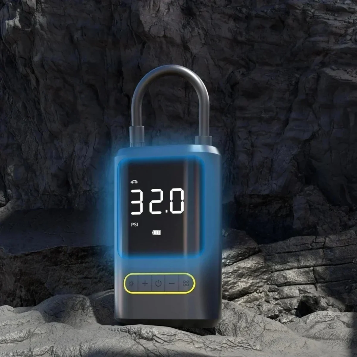 Φορητή Επαναφορτιζόμενη Αντλία - Κομπρεσερ Αέρα Αυτοκινήτου 150PSI με Οθόνη LCD ATJ-8466