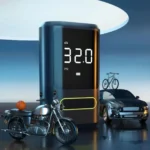 Φορητή Επαναφορτιζόμενη Αντλία - Κομπρεσερ Αέρα Αυτοκινήτου 150PSI με Οθόνη LCD ATJ-8466