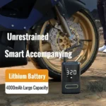 Φορητή Επαναφορτιζόμενη Αντλία - Κομπρεσερ Αέρα Αυτοκινήτου 150PSI με Οθόνη LCD ATJ-8466